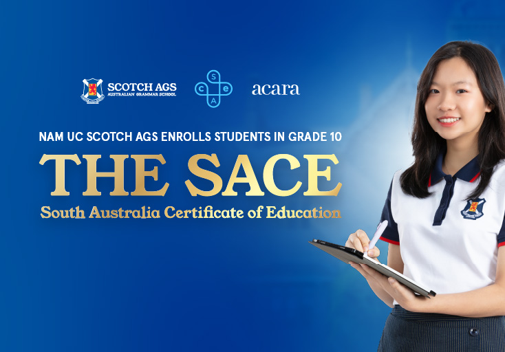 Nam Uc Scotch AGS enrolls students in Grade 10