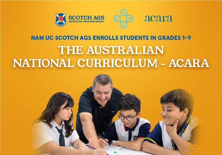 Nam Uc Scotch AGS enrolls students in Grades 1-9