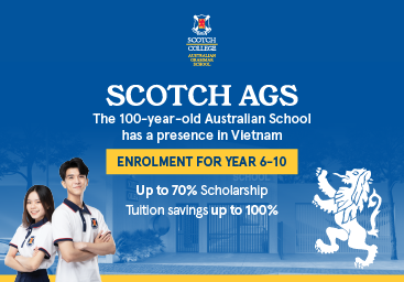 Scotch College AGS – Australian International School enrolls students from grades 6 to 10, Scholarships up to 70%